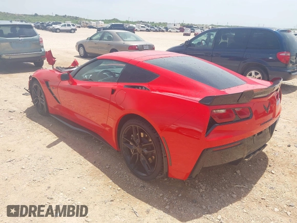 2019 Chevrolet Corvette 1LT with VIN 1G1YA2D76K5120094, listed as a IAAI auction lot 42269369 with 23,674 mi miles and . Bid and sale history available at DreamBid. Image 3.