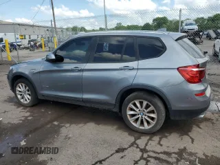 2016 BMW X3 xDrive28i with VIN 5UXWX9C57G0D63313, listed as a Copart auction lot 55705815 with 122,723 mi miles and Clean Title. Bid and sale history available at DreamBid. Image 2.