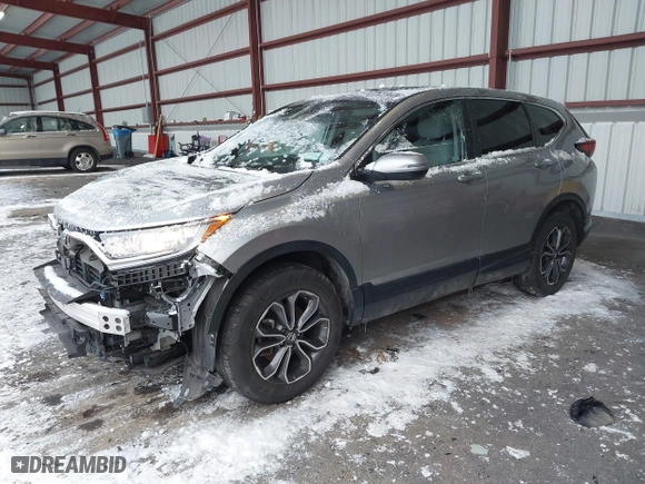 2022 Honda CR-V EX-L with VIN 2HKRW2H80NH616173, listed as a IAAI auction lot 41203726 with 19,429 mi miles. Bid and sale history available at carsss.com. Image 18.
