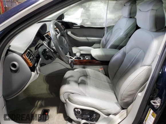 2014 Audi A8 3.0L TDI with VIN WAURMAFD0EN000857, listed as a Copart auction lot 51054765 with 112,505 mi miles and Non repairable. Bid and sale history available at DreamBid. Image 7.