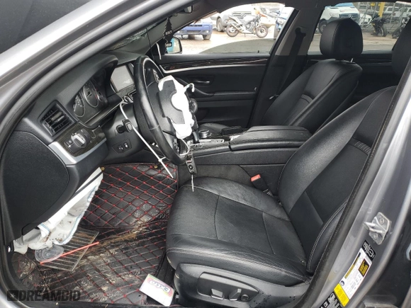2014 BMW 5 Series 528i xDrive with VIN WBA5A7C57ED613586, listed as a Copart auction lot 51403475 with 95,709 mi miles and Salvage Title. Bid and sale history available at carsss.com. Image 7.