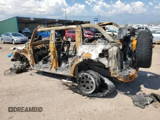 2022 Ford Bronco Raptor with VIN 1FMEE5JR2NLA51048, listed as a Copart auction lot 59994195 with Not provided miles and Salvage title. Bid and sale history available at DreamBid. Image 2.