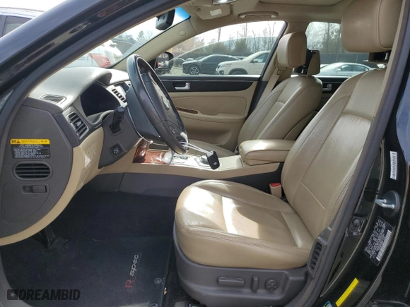 2013 Hyundai Genesis 5.0L R-Spec with VIN KMHGC4DH8DU245961, listed as a Copart auction lot 48673855 with 120,579 mi miles and Salvage Title. Bid and sale history available at carsss.com. Image 7.