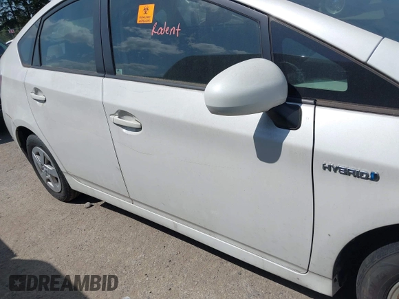 2010 Toyota Prius II with VIN JTDKN3DU3A0008118, listed as a IAAI auction lot 42164958 with 192,188 mi miles and . Bid and sale history available at DreamBid. Image 6.