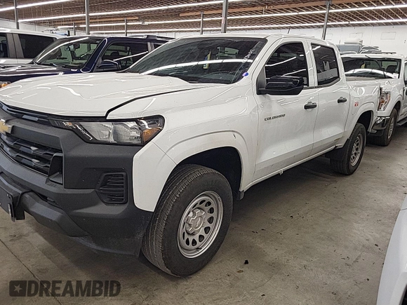 2023 Chevrolet Colorado 4WD Work Truck with VIN 1GCGTBEC5P1199989, listed as a IAAI auction lot 42674419 with 14,286 mi miles and . Bid and sale history available at DreamBid. Image 19.