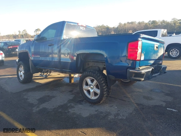 2015 Chevrolet Silverado 1500 Work Truck with VIN 1GCNCPEHXFZ442079, listed as a IAAI auction lot 41395762 with 149,953 mi miles. Bid and sale history available at carsss.com. Image 3.