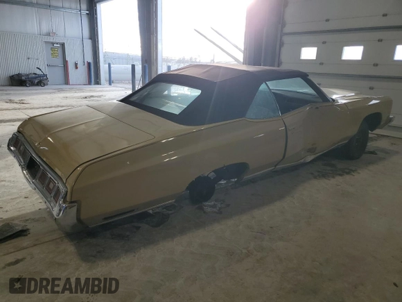 1973 Chevrolet Caprice z VIN 1N67R3S148043, wystawiony jako Copart lot #84374964 z przebiegiem 23 308 mil mil oraz Szkoda całkowita • Salvage title. Historia ofert i sprzedaży dostępna na DreamBid. Obrazek 3.