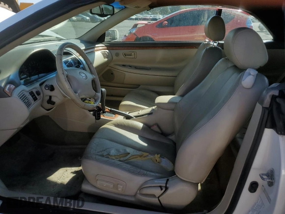 2002 Toyota Solara SE with VIN 2T1FF28P42C567794, listed as a Copart auction lot 77245334 with 200,941 mi miles and Clean Title. Bid and sale history available at DreamBid. Image 8.