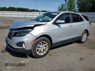 2022 Chevrolet Equinox LT z VIN 3GNAXUEV1NL138823, wystawiony jako Copart lot #55790405 z przebiegiem 43 876 mil mil oraz Szkoda całkowita • Salvage title. Historia ofert i sprzedaży dostępna na DreamBid. Obrazek 1.