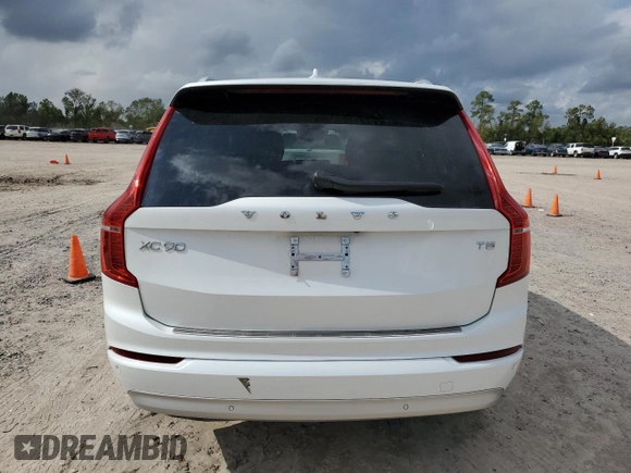 2022 Volvo XC90 Momentum with VIN YV4102CK7N1857251, listed as a Copart auction lot 79499764 with 16,293 mi miles and Salvage Title. Bid and sale history available at DreamBid. Image 6.