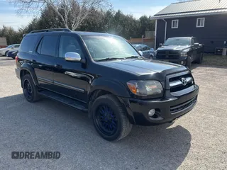 2007 Toyota Sequoia Limited with VIN 5TDBT48A37S288317, listed as a Copart auction lot 52797225 with 211,391 mi miles and Clean Title. Bid and sale history available at DreamBid. Image 1.