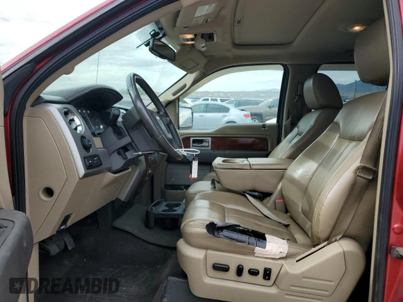 2009 Ford F-150 XL with VIN 1FTPW14V59KC74112, listed as a Copart auction lot 63121455 with 171,637 mi miles and Salvage title. Bid and sale history available at DreamBid. Image 7.