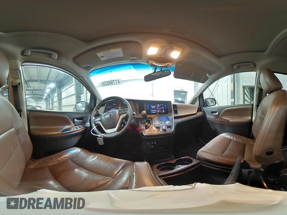 2015 Toyota Sienna Ltd with VIN 5TDDK3DC2FS098083, listed as a Copart auction lot 41796635 with 140,381 mi miles and Salvage Title. Bid and sale history available at carsss.com. Image 15.
