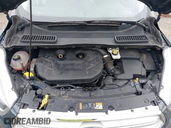 2019 Ford Escape Titanium with VIN 1FMCU9J95KUC28621, listed as a IAAI auction lot 41825297 with 60,373 mi miles. Bid and sale history available at carsss.com. Image 10.