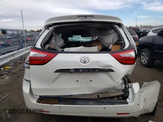 2016 Toyota Sienna XLE with VIN 5TDYK3DC5GS757003, listed as a Copart auction lot 41546464 with Not provided miles and Salvage title. Bid and sale history available at DreamBid. Image 6.