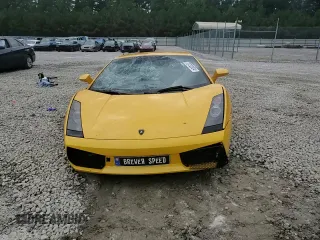 2004 Lamborghini Gallardo z VIN ZHWGU11SX4LA00563, wystawiony jako Copart lot #73732524 z przebiegiem 51 762 mil mil oraz Szkody całkowita. Historia ofert i sprzedaży dostępna na DreamBid. Obrazek 11.