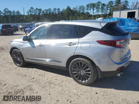 2022 Acura RDX PMC Edition with VIN 5J8TC2H87NL010154, listed as a Copart auction lot 80164634 with 19,803 mi miles and Clean Title. Bid and sale history available at carsss.com. Image 2.