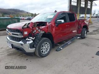 2021 Chevrolet Silverado 1500 LT with VIN 3GCUYDED8MG222154, listed as a IAAI auction lot 41923543 with 39,500 mi miles. Bid and sale history available at carsss.com. Image 16.