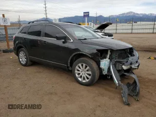 2007 Mazda CX-9 Sport with VIN JM3TB38Y770105347, listed as a Copart auction lot 50525515 with 214,154 mi miles and Salvage Title. Bid and sale history available at carsss.com. Image 4.