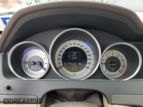 2012 Mercedes-Benz C 250 with VIN WDDGJ4HB5CF926541, listed as a Copart auction lot 59483464 with 81,435 mi miles and Clean title. Bid and sale history available at DreamBid. Image 9.