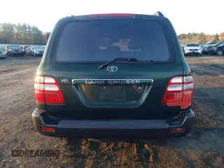 2003 Toyota Land Cruiser with VIN JTEHT05J432035589, listed as a Copart auction lot 86893594 with 165,451 mi miles and Salvage Title. Bid and sale history available at carsss.com. Image 6.