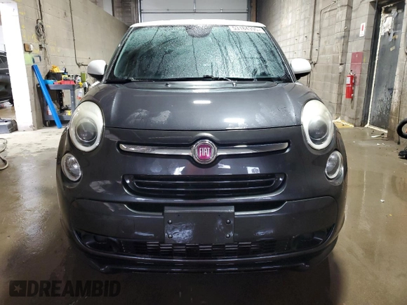 2014 FIAT 500L Easy with VIN ZFBCFABH4EZ015157, listed as a Copart auction lot 53184395 with 111,873 mi miles and Clean Title. Bid and sale history available at carsss.com. Image 5.