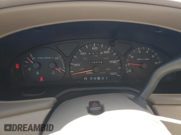 2003 Ford Taurus LX Standard z VIN 1FAFP52U63G277370, wystawiony jako Copart lot #56184345 z przebiegiem 115 778 mil mil oraz Szkoda całkowita • Salvage title. Historia ofert i sprzedaży dostępna na DreamBid. Obrazek 9.