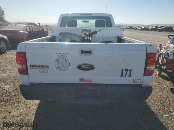 2008 Ford Ranger XL with VIN 1FTYR10D88PB18463, listed as a Copart auction lot 88109075 with 0 mi miles and Clean Title. Bid and sale history available at carsss.com. Image 6.