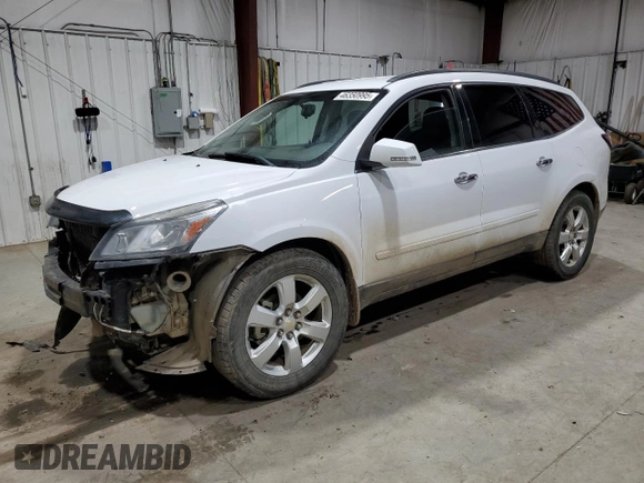 2016 Chevrolet Traverse LT with VIN 1GNKVGKD9GJ315720, listed as a Copart auction lot 46350995 with 140,297 mi miles and Salvage Title. Bid and sale history available at DreamBid. Image 1.