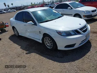 2011 Saab 9-3 with VIN YS3FA4CY1B1303164, listed as a IAAI auction lot 42095874 with 92,908 mi miles. Bid and sale history available at carsss.com. Image 1.