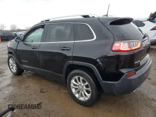 2019 Jeep Cherokee Latitude with VIN 1C4PJMCX1KD189622, listed as a Copart auction lot 47774635 with 37,055 mi miles and Salvage title. Bid and sale history available at DreamBid. Image 2.