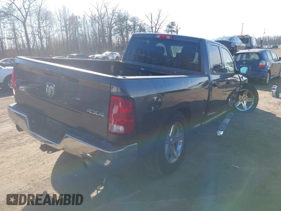 2017 Ram 1500 Express with VIN 1C6RR7FT9HS613278, listed as a IAAI auction lot 41459882 with 147,259 mi miles. Bid and sale history available at carsss.com. Image 4.
