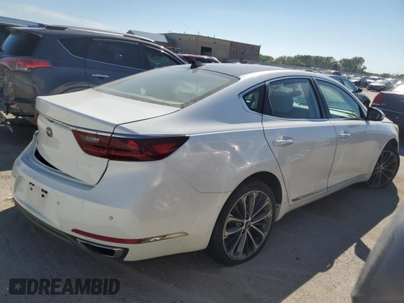2017 Kia Cadenza Technology with VIN KNALC4J17H5069914, listed as a Copart auction lot 69973524 with 0 mi miles and Salvage Title. Bid and sale history available at carsss.com. Image 3.