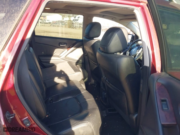 2010 Nissan Murano SL with VIN JN8AZ1MW3AW124863, listed as a IAAI auction lot 41670932 with 221,730 mi miles. Bid and sale history available at carsss.com. Image 8.