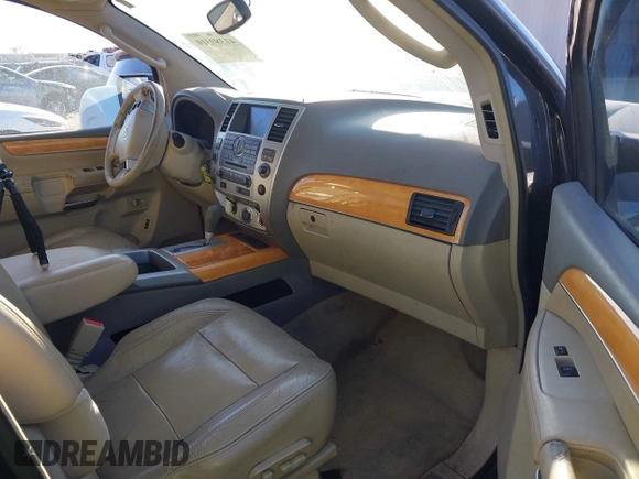2009 Infiniti QX56 with VIN 5N3AA08C89N904326, listed as a IAAI auction lot 41380310 with 176,844 mi miles. Bid and sale history available at carsss.com. Image 5.