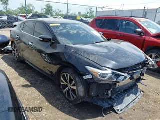 2017 Nissan Maxima SV с VIN 1N4AA6AP3HC438141, выставлен на аукционе IAAI как лот 42288471 с пробегом 94 016 миль миль и . История ставок и продаж доступна на DreamBid. Изображение 1.