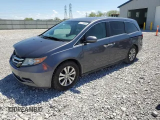 2016 Honda Odyssey with VIN 5FNRL5H61GB072390, listed as a Copart auction lot 54174445 with 149,088 mi miles and Salvage Title. Bid and sale history available at DreamBid. Image 1.