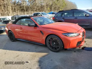 2024 BMW M4 Competition xDrive with VIN WBS33BA03RCP76190, listed as a Copart auction lot 45919225 with 6,920 mi miles and Salvage title. Bid and sale history available at DreamBid. Image 4.