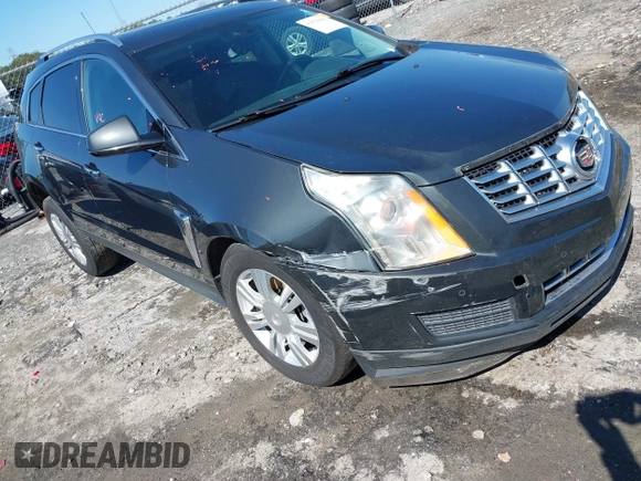 2015 Cadillac SRX Luxury Collection with VIN 3GYFNBE36FS537297, listed as a IAAI auction lot 41733421 with 147,336 mi miles. Bid and sale history available at carsss.com. Image 1.