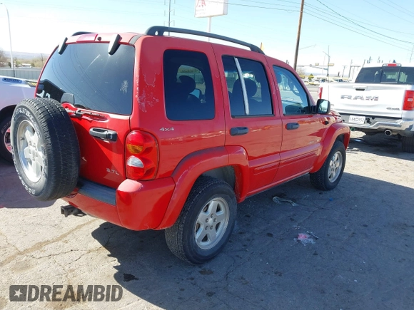 2002 Jeep Liberty Limited with VIN 1J4GL58K22W109515, listed as a IAAI auction lot 41936797 with 100,614 mi miles and . Bid and sale history available at carsss.com. Image 4.
