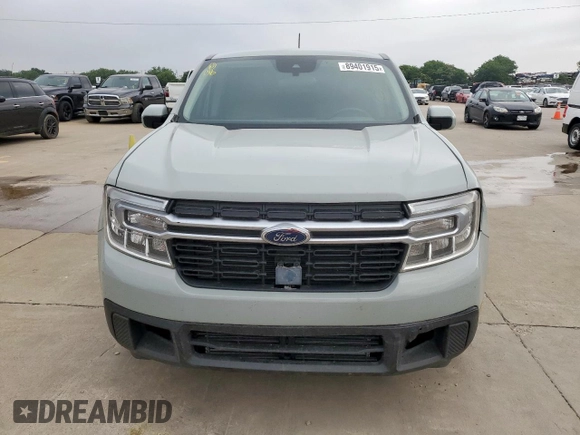 2023 Ford Maverick XL with VIN 3FTTW8F96PRA27035, listed as a Copart auction lot 89401915 with 34,683 mi miles and Salvage title. Bid and sale history available at DreamBid. Image 5.