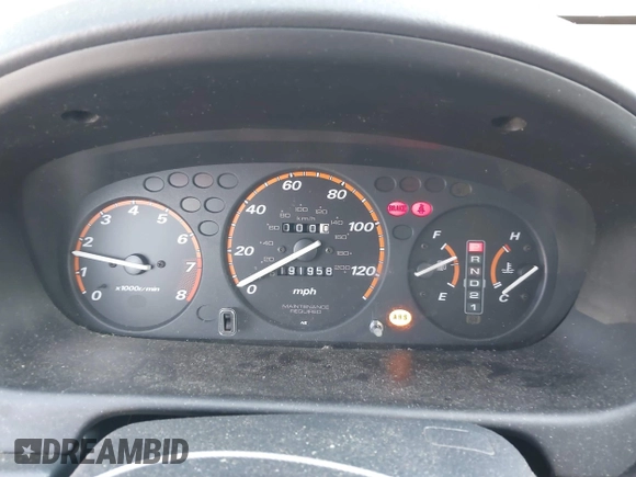2001 Honda CR-V EX with VIN JHLRD18601C050474, listed as a IAAI auction lot 41553040 with 191,958 mi miles. Bid and sale history available at carsss.com. Image 7.