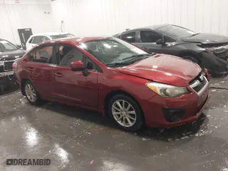 2012 Subaru Impreza Sedan 2.0i Premium with VIN JF1GJAC62CH006024, listed as a IAAI auction lot 41780867 with 143,346 mi miles. Bid and sale history available at carsss.com. Image 1.