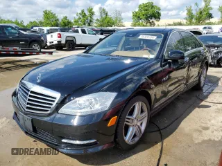 2013 Mercedes-Benz S-Class S 550 with VIN WDDNG9EB5DA534519, listed as a Copart auction lot 55324134 with 89,794 mi miles and Salvage Title. Bid and sale history available at carsss.com. Image 1.