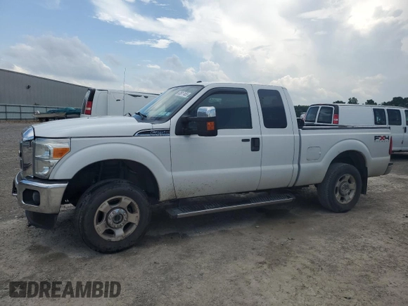 2011 Ford F-250 XL with VIN 1FT7X2B66BEC41526, listed as a Copart auction lot 63617455 with 197,068 mi miles and Salvage title. Bid and sale history available at DreamBid. Image 1.