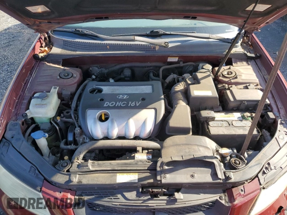 2007 Hyundai Sonata GLS with VIN 5NPET46CX7H195852, listed as a Copart auction lot 51732315 with 171,087 mi miles and Salvage Title. Bid and sale history available at DreamBid. Image 11.