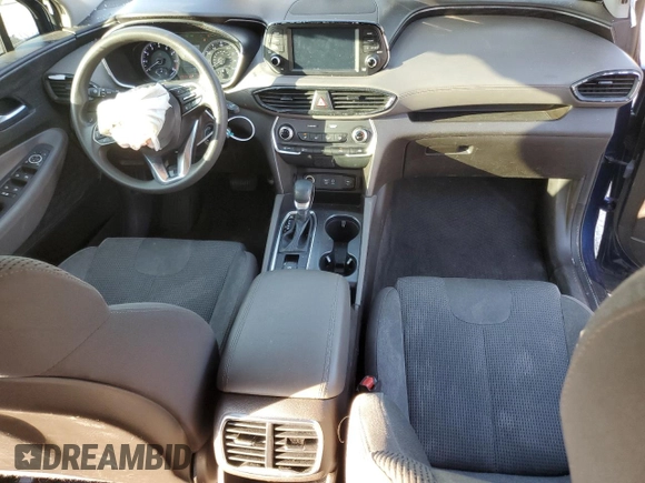 2019 Hyundai Santa Fe SE with VIN 5NMS23AD8KH101571, listed as a Copart auction lot 78020904 with 135,791 mi miles and Non Repairable. Bid and sale history available at DreamBid. Image 8.