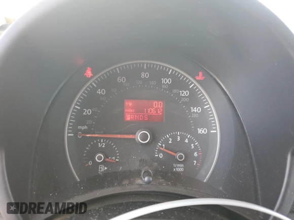2007 Volkswagen Beetle with VIN 3VWRG31C97M515533, listed as a Copart auction lot 65830105 with 110,612 mi miles and Salvage title. Bid and sale history available at DreamBid. Image 9.