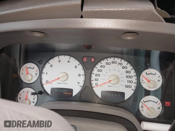 2003 Dodge 1500 ST with VIN 1D7HU18D73J620496, listed as a IAAI auction lot 42388374 with 320,604 mi miles and . Bid and sale history available at DreamBid. Image 7.