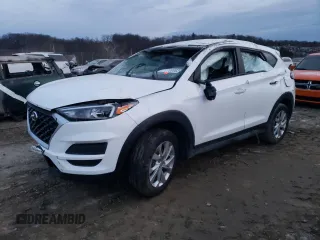 2021 Hyundai Tucson SE with VIN KM8J23A40MU327946, listed as a Copart auction lot 82861443 with 0 mi miles and Salvage Title. Bid and sale history available at carsss.com. Image 1.
